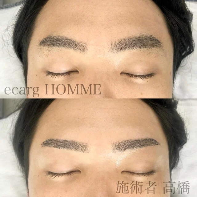 元の眉の形を活かしたナチュラルな眉です⭐️
優しい印象にしたい方、今の印象をあまり変えたくない方にオススメです☺️

担当者 高橋

【メンズアイブロスタイリング】
3回目まで 税込5,500円
24歳以下の学生さん 税込5,000円

エサージュオム銀座店
📍104-0061 東京都中央区銀座６丁目８−１９ VORT銀座miyuki st 6F

Instagram @ecarg_homme

ホットペッパー・Webからもご予約頂けます。
お気軽にお問い合わせください♪
営業時間
平日、土10:00-20:00
日祝10:00-19:00
年中無休（年末年始を除く）

#眉カット#銀座#眉毛#wax脱毛#メンズエステ#脱毛サロン#眉力ラー#眉#眉メイク#アイブロウ#眉毛エクステ#メンズ眉サロン#大学生#就活#メンズアイブロウ#アイブロウサロン#ワックス脱毛#男性専門店#美容男子#イケメン#エサージュ#メンズコスメ#美眉スタイリング#エサージュオム#メンズ眉#メンズ眉毛サロン #韓国眉 #韓国風眉 #銀座眉毛サロン