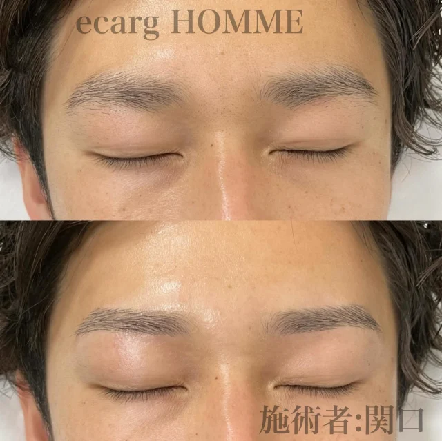 ラインをしっかり出すことでさっぱりとした印象に！✨️
濃さも統一感が出ます💫

担当者 関口

【メンズアイブロスタイリング】
3回目まで 税込5,500円
スタイリング+眉カラー 税込8,250円

24歳以下の学生さん 税込5,000円
スタイリング+眉カラー 税込7,500円

エサージュオム銀座店
📍104-0061 東京都中央区銀座６丁目８−１９ VORT銀座miyuki st 6F

Instagram @ecarg_homme

ホットペッパー・Webからもご予約頂けます。
お気軽にお問い合わせください♪
営業時間
平日、土10:00-20:00
日祝10:00-19:00
年中無休（年末年始を除く）

#眉カット#銀座#眉毛#wax脱毛#メンズエステ#脱毛サロン#眉力ラー#眉#眉メイク#アイブロウ#眉毛エクステ#メンズ眉サロン#大学生#就活#メンズアイブロウ#アイブロウサロン#ワックス脱毛#男性専門店#美容男子#イケメン#エサージュ#メンズコスメ#美眉スタイリング#エサージュオム#メンズ眉#メンズ眉毛サロン #韓国眉 #韓国風眉 #銀座眉毛サロン