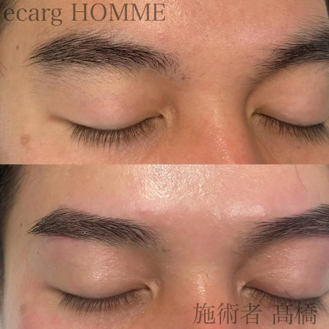 太さは残しつつキリッと男性らしい眉に😎✨️
眉は顔の印象を決める大事なパーツなので、整えると写真映えします！📸
年明け前に眉毛、お目元綺麗にしませんか？🙂‍↕️

担当者 高橋

【メンズアイブロスタイリング】
3回目まで 税込5,500円
スタイリング+眉カラー 税込8,250円

24歳以下の学生さん 税込5,000円
スタイリング+眉カラー 税込7,500円

エサージュオム銀座店
📍104-0061 東京都中央区銀座６丁目８−１９ VORT銀座miyuki st 6F

Instagram @ecarg_homme

ホットペッパー・Webからもご予約頂けます。
お気軽にお問い合わせください♪
営業時間
平日、土10:00-20:00
日祝10:00-19:00
年中無休（年末年始を除く）
⁡
 #眉毛サロン  #ワックス脱毛  #メンズアイブロウ  #メンズ眉  #まつ毛パーマ
⁡
アイブロウ 眉毛 アイブロウスタイリング アイブロウワックス 美眉スタイリング 眉毛ワックス メンズ眉毛 眉毛スタイリング 眉毛デザイン メンズ眉サロン メンズまつ毛パーマ 垢抜け メンズ美容 美容男子 前撮り 結婚式 ブライダル ブライダル美容