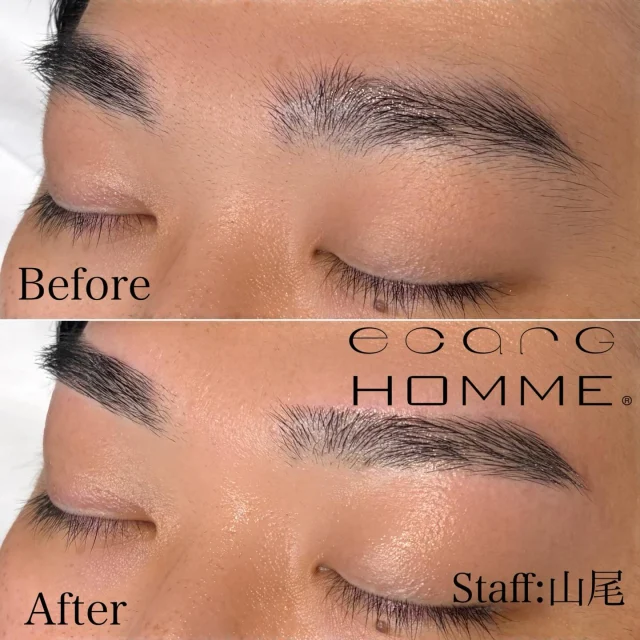 menu : アイブロウスタイリング
design :初来店なので極力ナチュラルに整った眉

担当者 山尾

【メンズアイブロスタイリング】
3回目まで 税込5,500円
スタイリング+眉カラー 税込8,250円

24歳以下の学生さん 税込5,000円
スタイリング+眉カラー 税込7,500円

エサージュオム銀座店
📍104-0061 東京都中央区銀座６丁目８−１９ VORT銀座miyuki st 6F

ホットペッパー・Webからもご予約頂けます。
お気軽にお問い合わせください♪
営業時間
平日、土10:00-20:00
日祝10:00-19:00
年中無休（年末年始を除く）
⁡
 #眉毛サロン  #ワックス脱毛  #メンズアイブロウ  #メンズ眉  #まつ毛パーマ
⁡
アイブロウ 眉毛 アイブロウスタイリング アイブロウワックス 美眉スタイリング 眉毛ワックス メンズ眉毛 眉毛スタイリング 眉毛デザイン メンズ眉サロン メンズまつ毛パーマ 垢抜け メンズ美容 美容男子 前撮り 結婚式 ブライダル ブライダル